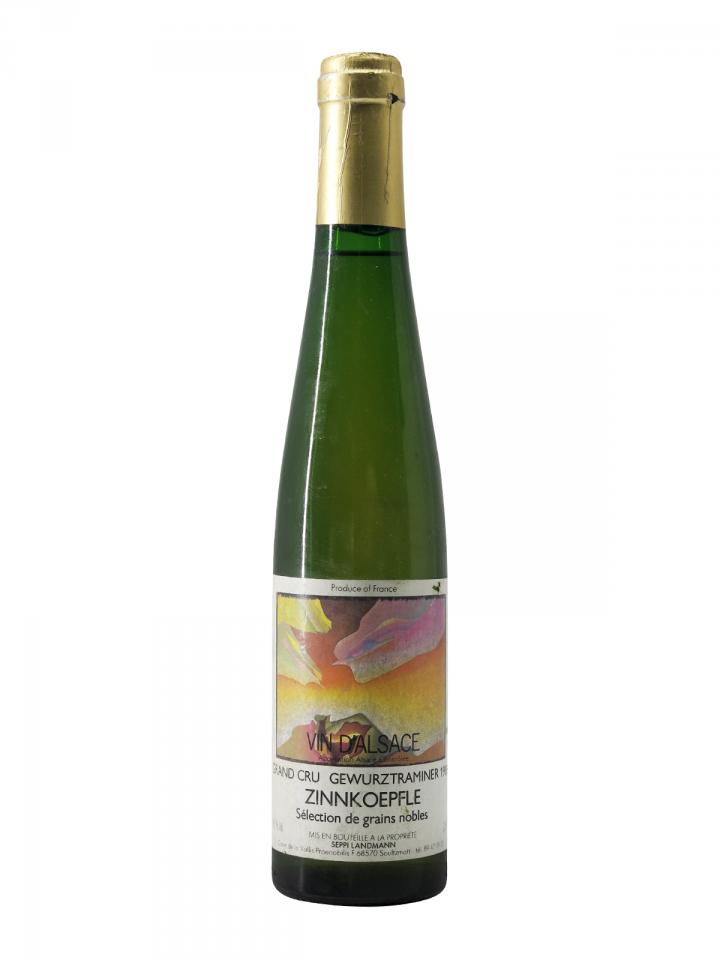 Gewürztraminer Grand Cru Zinnkoepfle "Sélection de Grains Nobles" Seppi Landmann 1988 Demie bouteille (37.5cl)