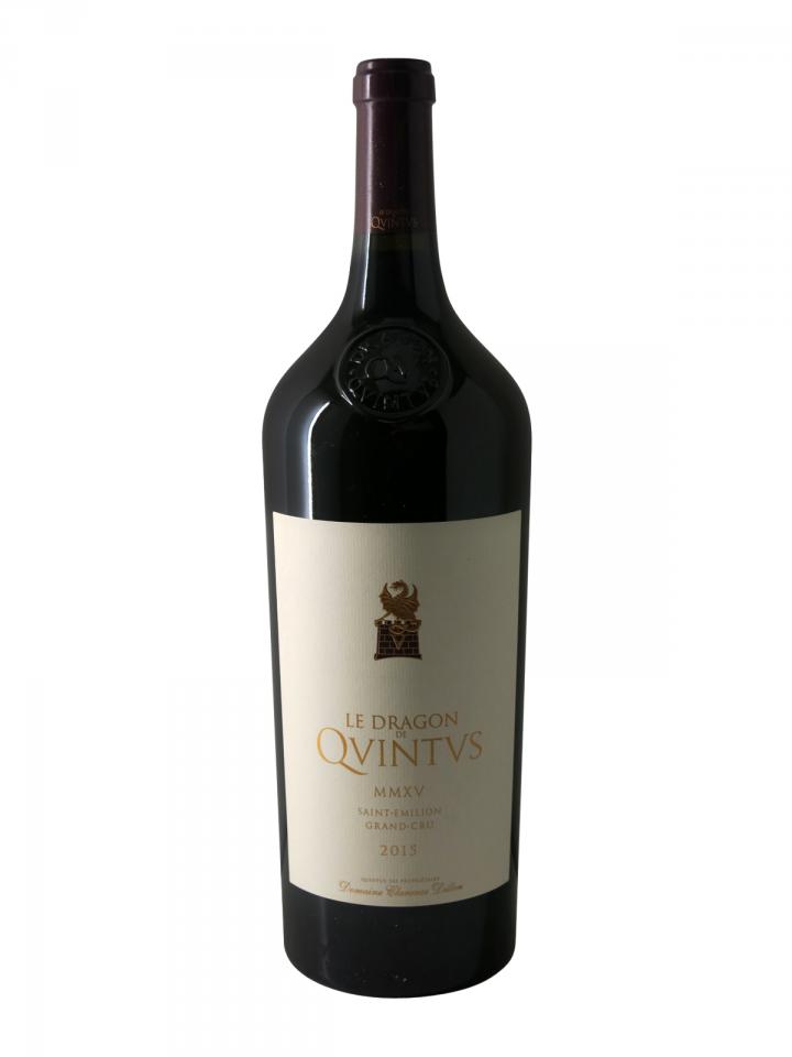 Le Dragon de Quintus 2015 Caisse bois d'origine de 3 magnums (3x150cl)