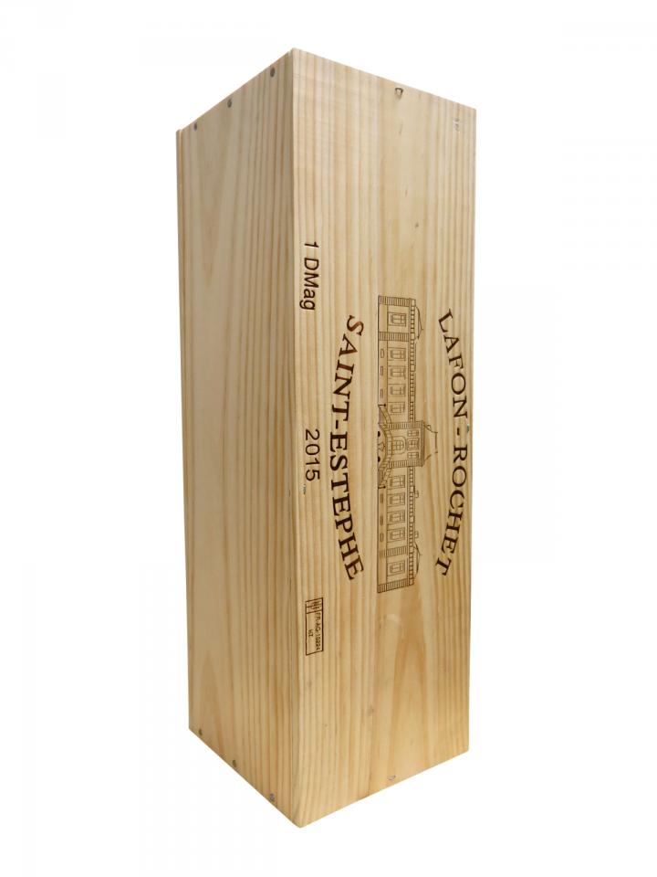 Château Lafon-Rochet 2015 Caisse bois d'origine d'un double magnum (1x300cl)