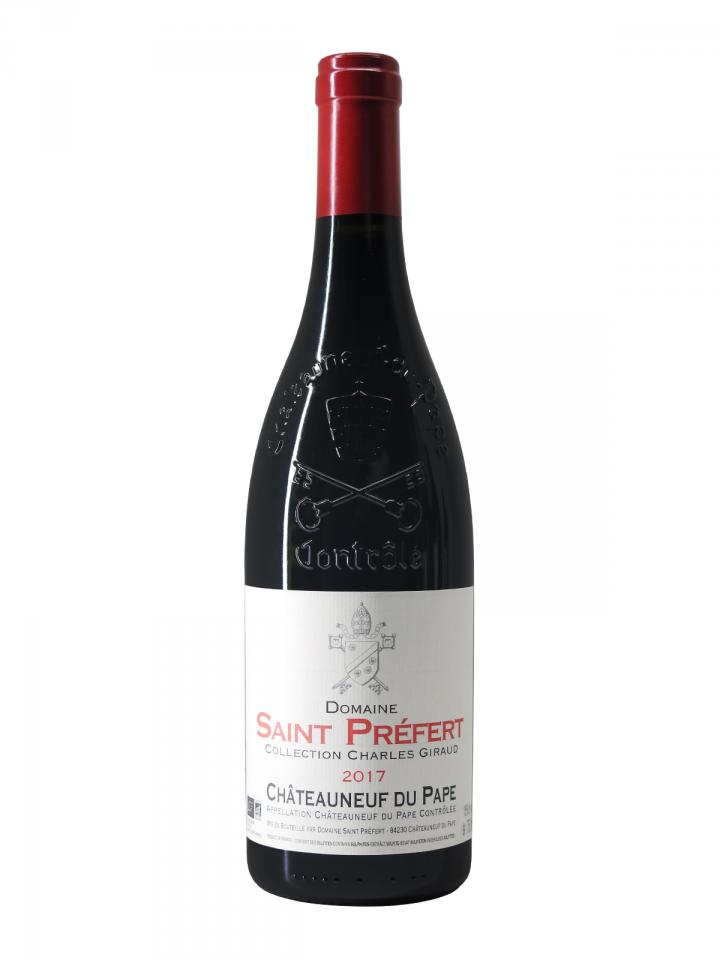 Châteauneuf-du-Pape Domaine Saint-Préfert "Collection Charles Giraud" 2017 Bouteille (75cl)