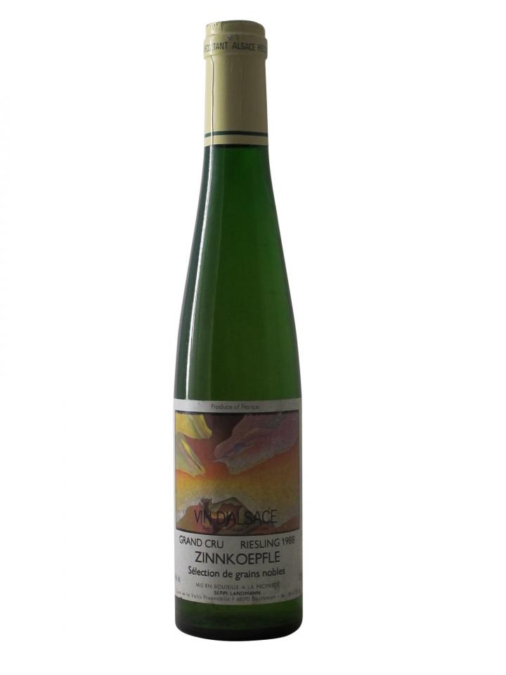 Riesling Grand Cru Zinnkoepfle "Sélection de Grains Nobles" Seppi Landmann 1988 Demie bouteille (37.5cl)