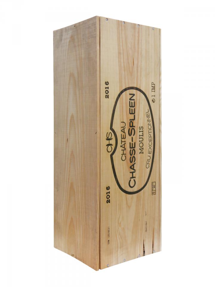 Château Chasse-Spleen 2016 Caisse bois d'origine d'une impériale (1x600cl)