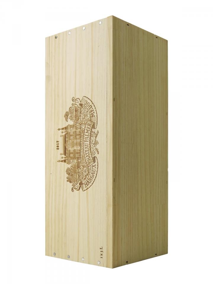 Château Palmer 2017 Caisse bois d'origine d'un double magnum (1x300cl)