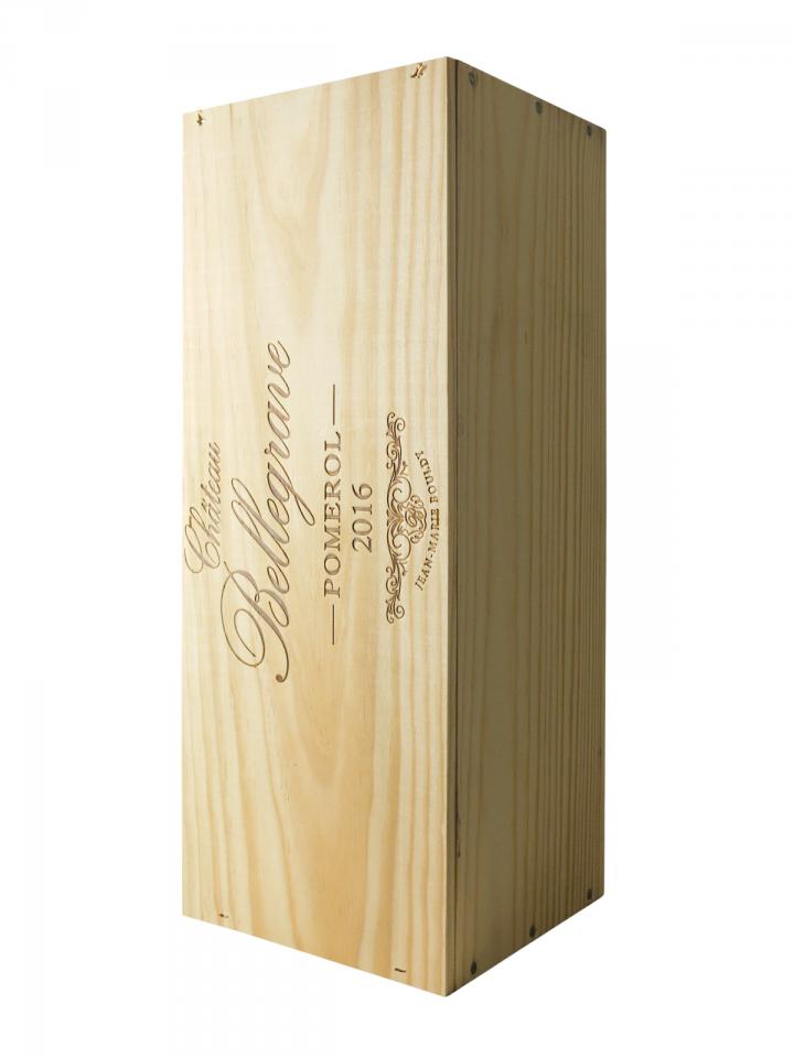 Château Bellegrave (Pomerol) 2016 Caisse bois d'origine d'un double magnum (1x300cl)