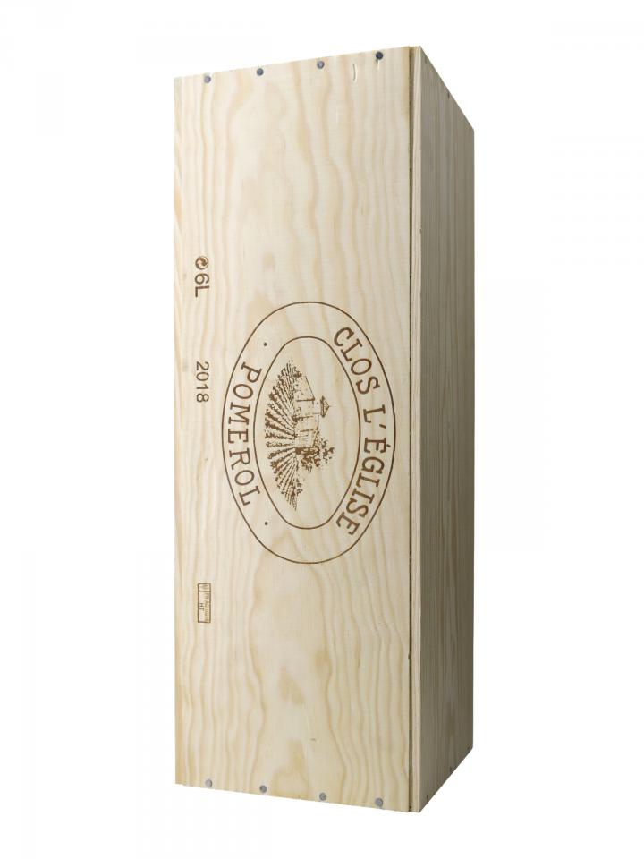 Clos l'Eglise 2018 Caisse bois d'origine d'une impériale (1x600cl)