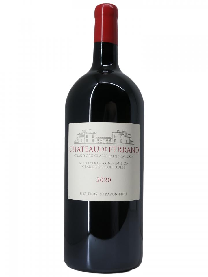 Château de Ferrand 2020 Caisse bois d'origine d'un double magnum (1x300cl)