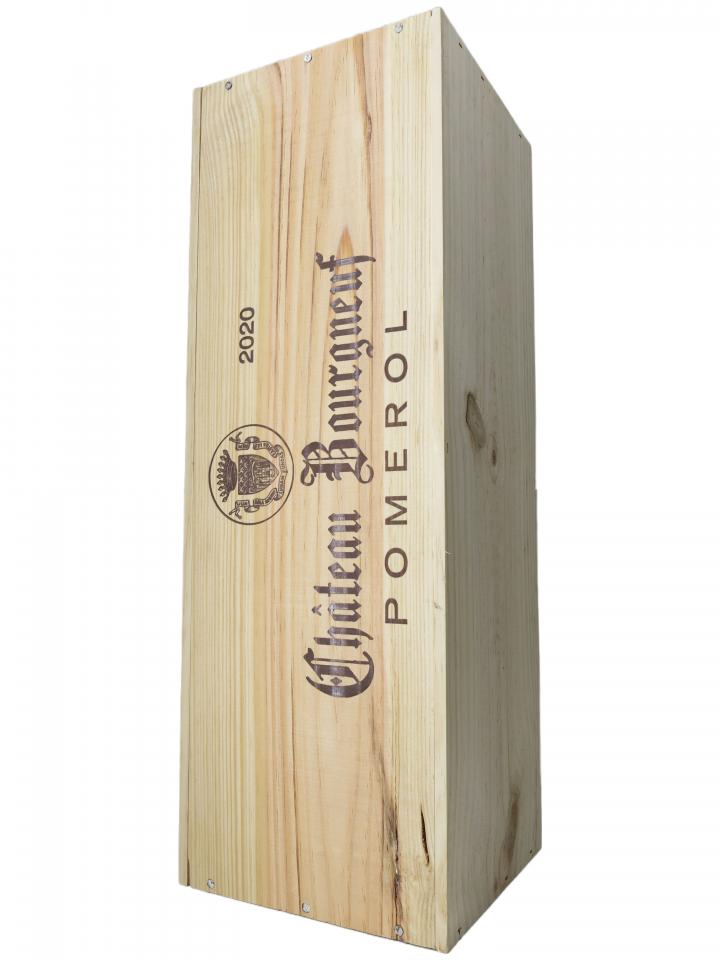 Château Bourgneuf 2020 Caisse bois d'origine d'une impériale (1x600cl)