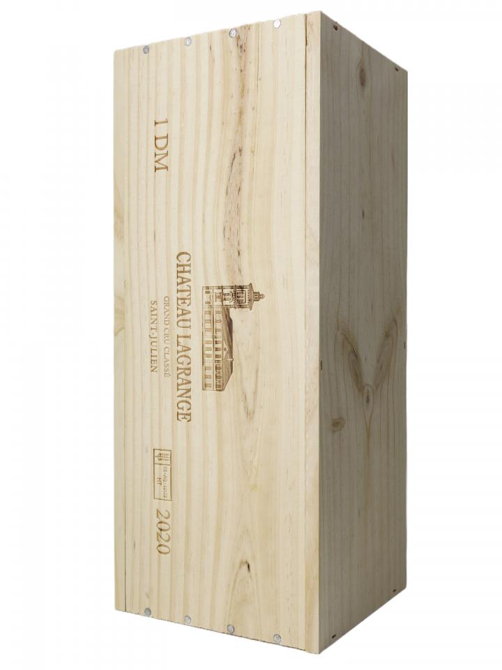 Château Lagrange (Saint Julien) 2020 Caisse bois d'origine d'un double magnum (1x300cl)