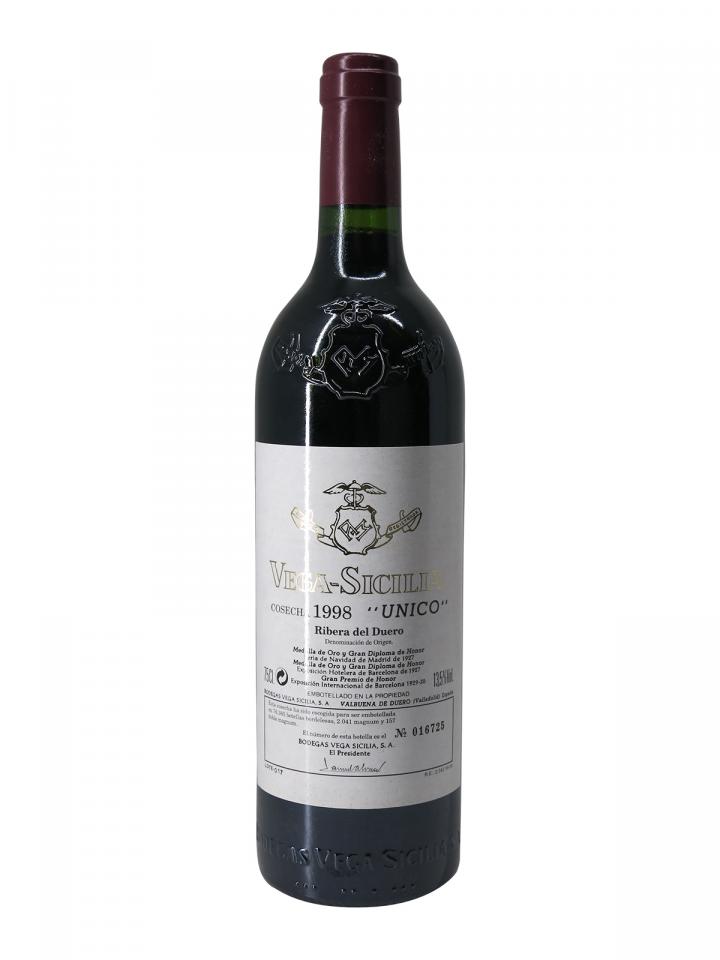 Vega Sicilia "Unico" 1998 Bouteille (75cl)