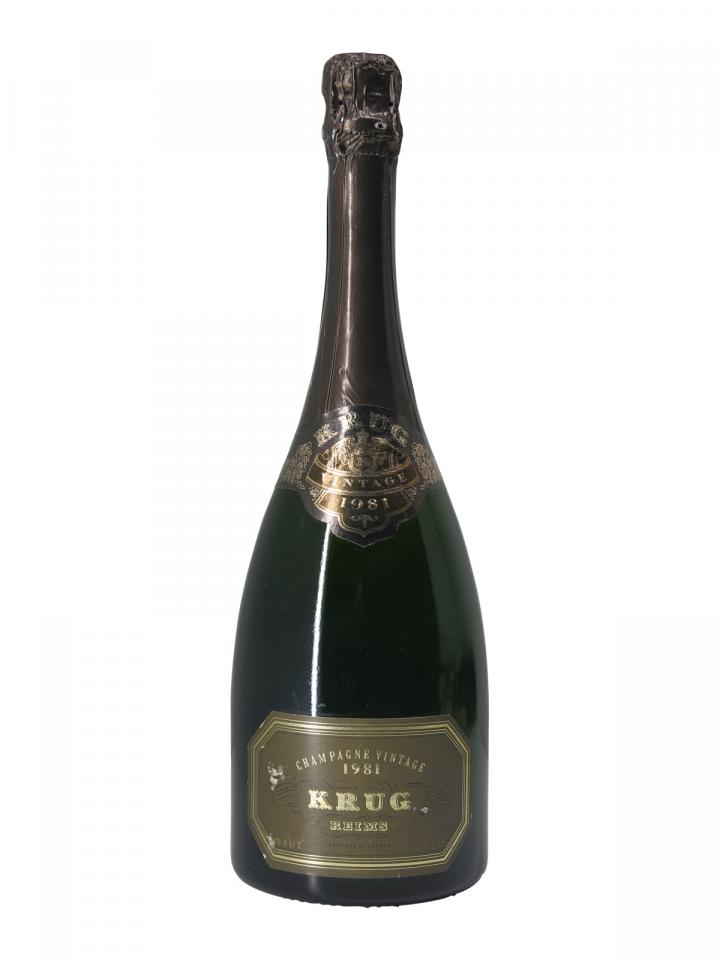 Champagne Krug "Vintage" Brut 1981 Bouteille (75cl)