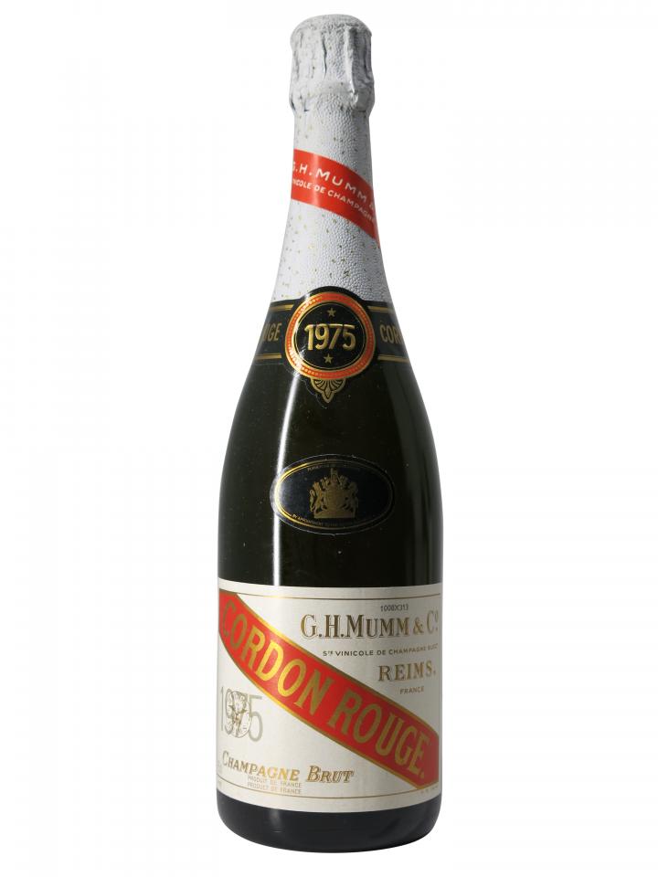 Champagne Mumm "Cordon Rouge" Brut 1975 Bouteille (75cl)