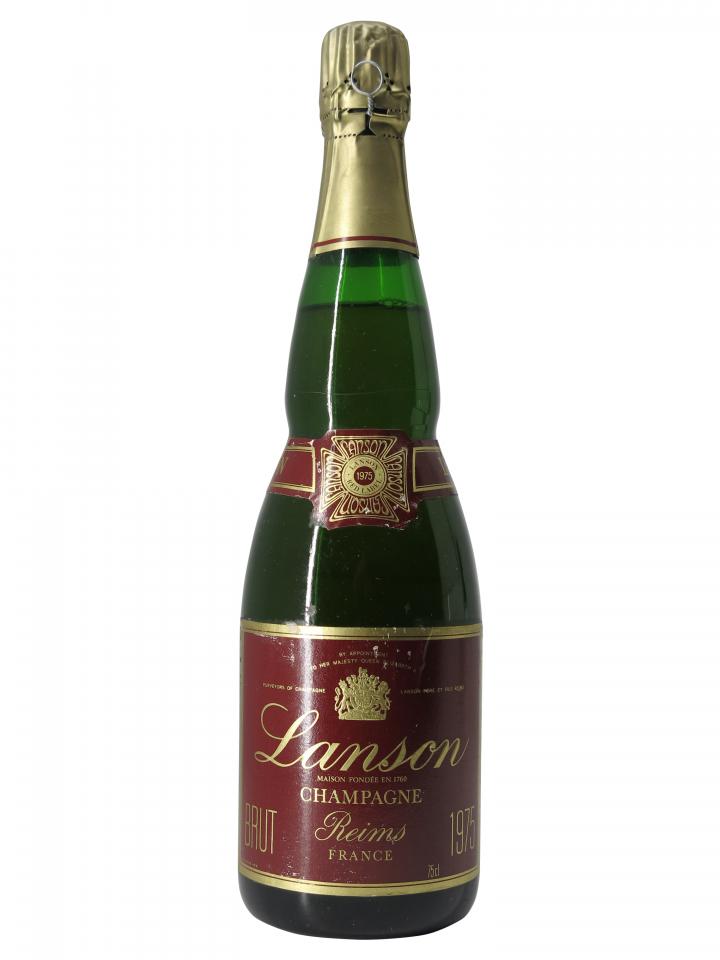 Champagne Lanson "Red Label" Brut 1975 Bouteille (75cl)