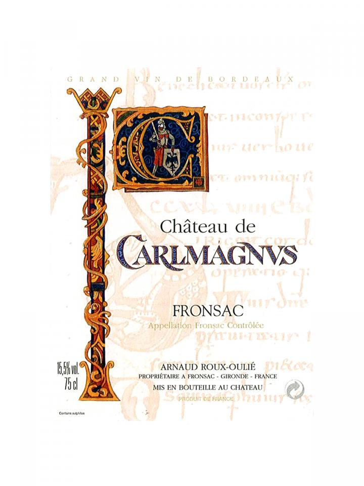 Château de Carlmagnus 2021 Bouteille (75cl)