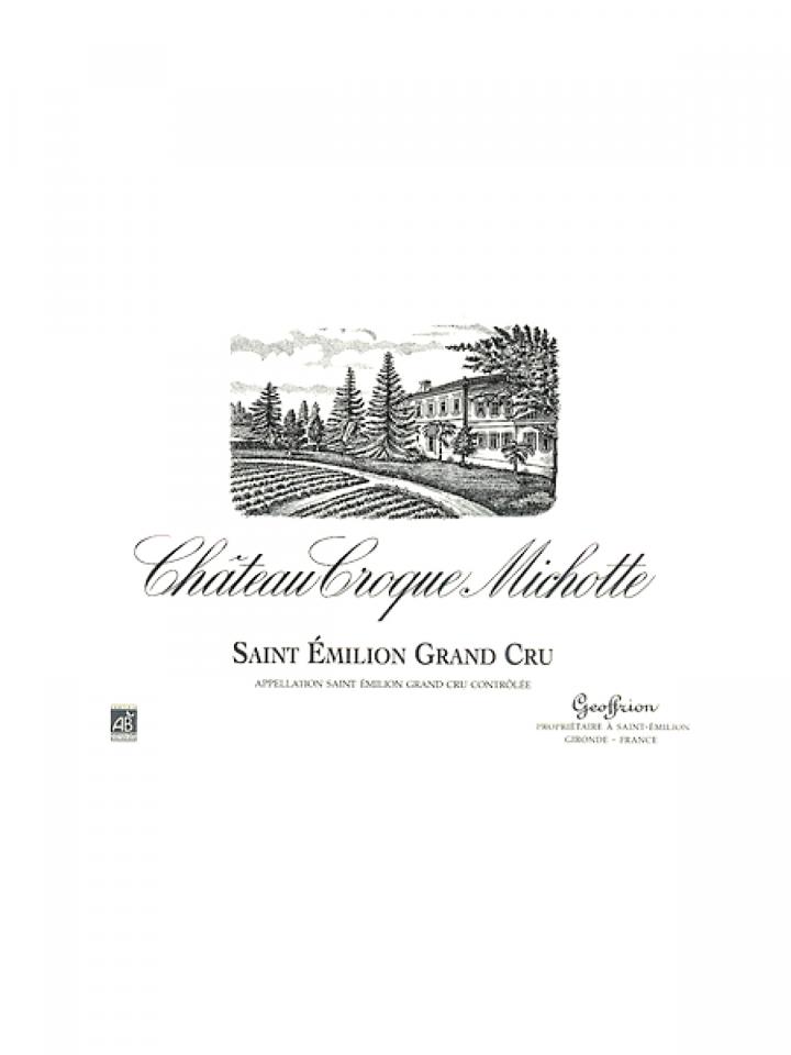Château Croque Michotte 2021 Bouteille (75cl)