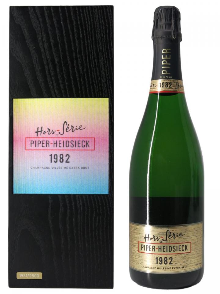 Champagne Piper Heidsieck "Hors-Série" Extra Brut 1982 Dégorgé en 2022 Coffret d'une bouteille (75cl)