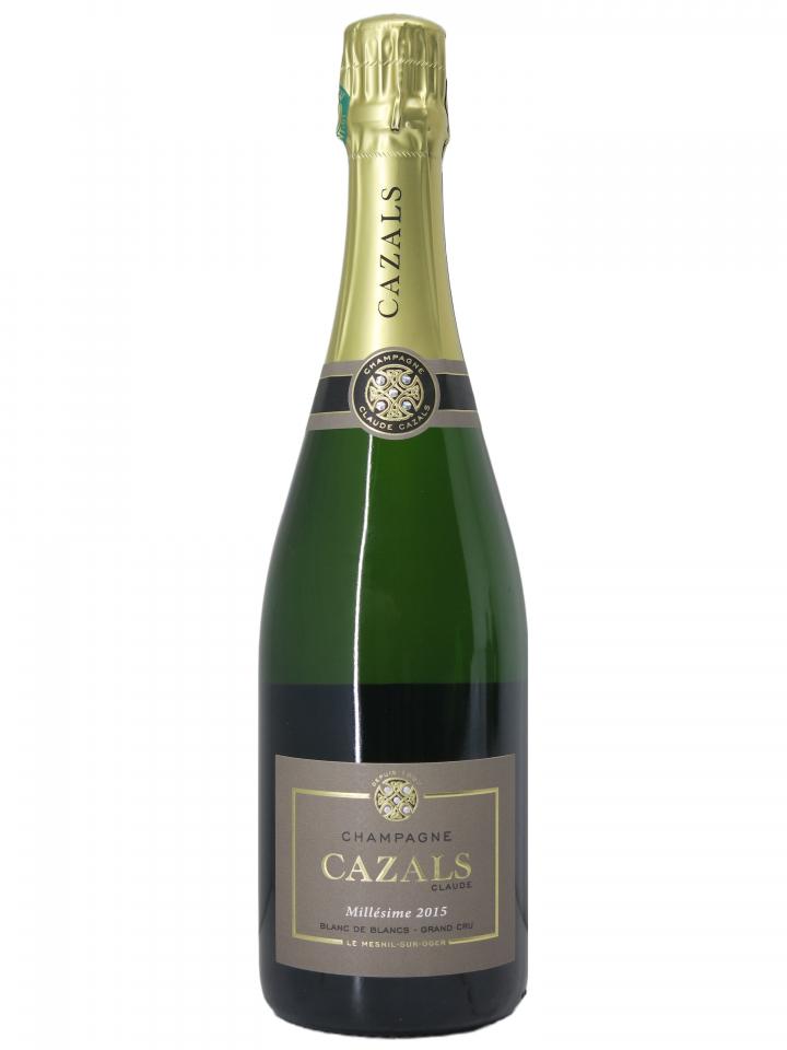 Champagne Claude Cazals "Millésimé" Blanc de Blancs Brut Grand Cru 2015 Bouteille (75cl)