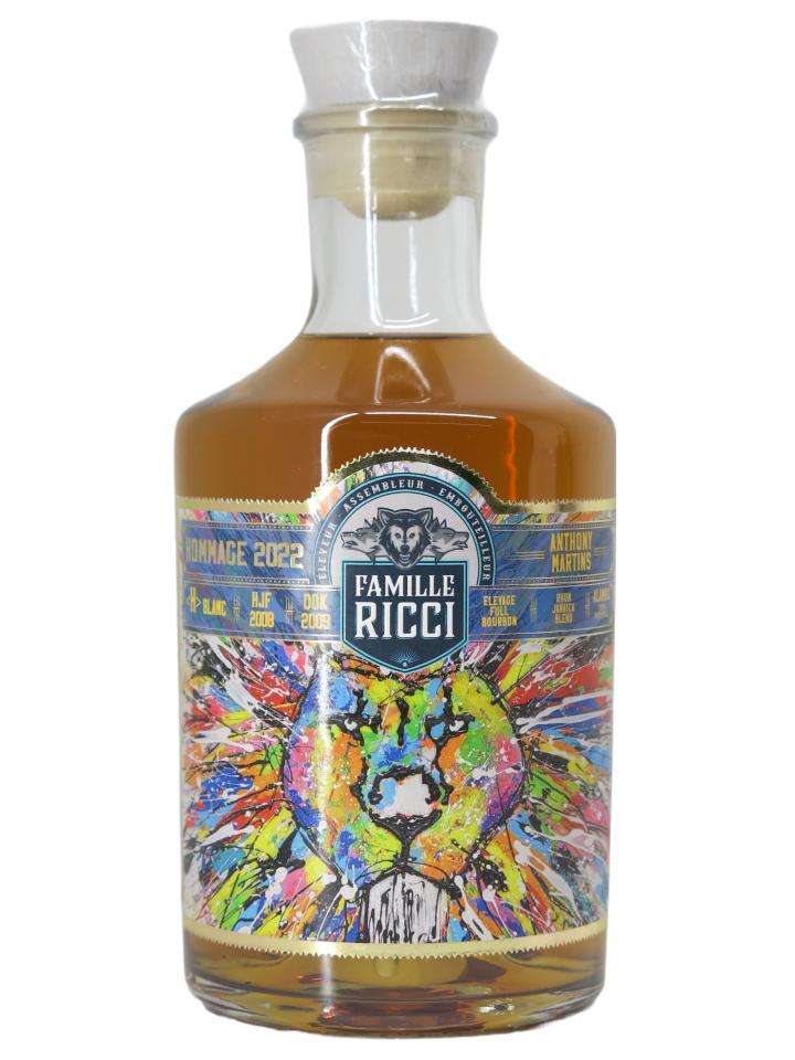 Rhum "Hommage Anthony Martins" Famille Ricci 2022 Bouteille (70cl)