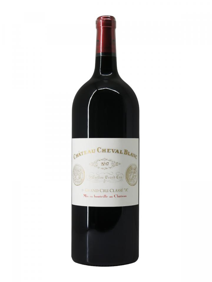 Château Cheval Blanc 2017 Caisse bois d'origine de 3 magnums (3x150cl)