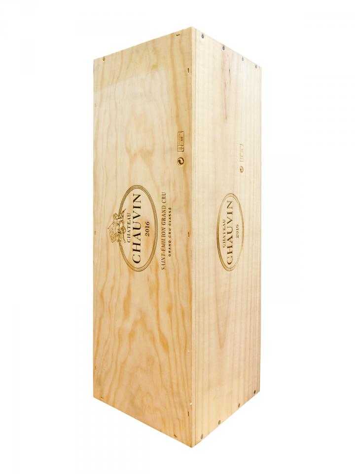 Château Chauvin 2016 Caisse bois d'origine d'une impériale (1x600cl)