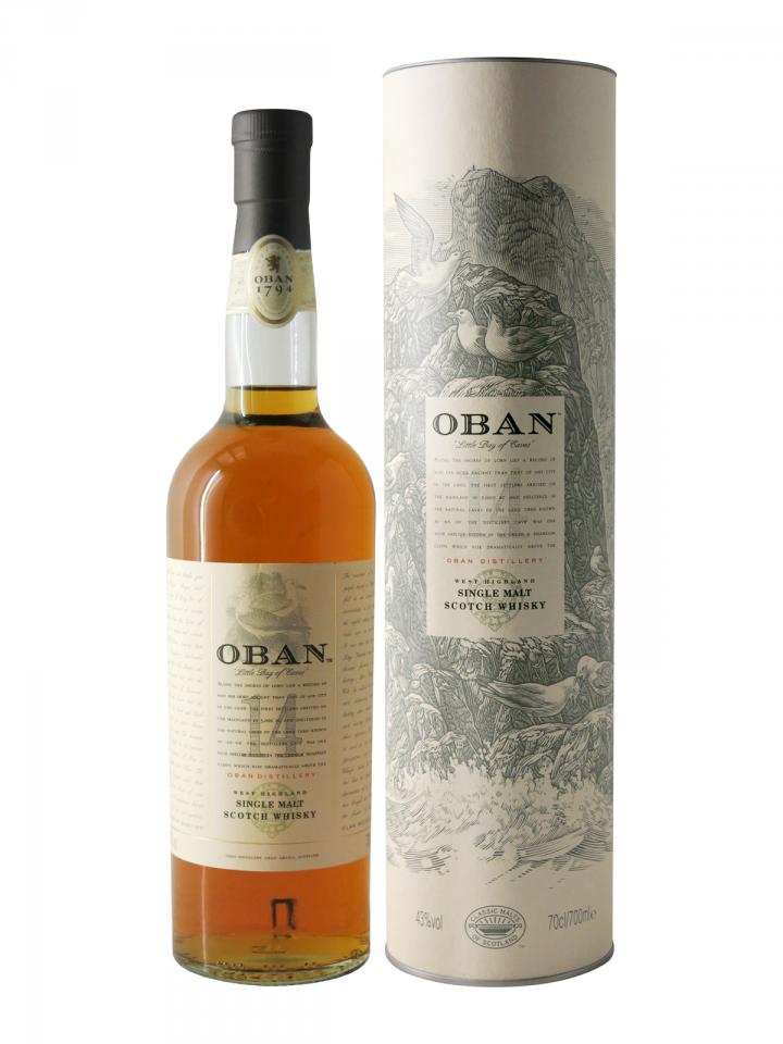 Whisky "14 ans" Oban Coffret d'une bouteille (70cl)